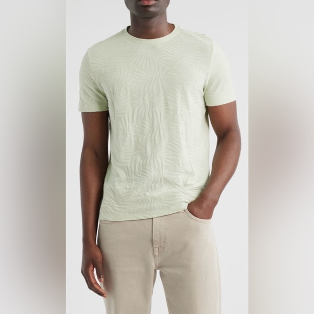 Robert Barakett Sivero Embossed T-shirt Size Large EUC From Nordstrom
